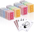 Zubebe 24 Pack Playing Cards Bulk in Vibrant Colors, Standard Index Deck for Kids & Card Activities