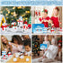 24 Pack Build a Snowman Kit, Snowman Kit Inspiring DIY Christmas Crafts for Kids, Creative Air Dry Clay Modeling Indoor