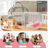 Chuya Baby Bottle Brush Kit -Upgraded Silicone Bottle Cleaning Brush & Nipples Cleaning,Press-Pump Foam Dispenser Brush