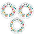 Baby Closet Size Dividers - Rustic Floral Nursery Closet Dividers for Baby Clothes - Month Dividers for Baby Girl
