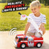 2-N-1 360 16-Inch Maxx Action Firetruck with Joystick Controls, Lights, Siren Sounds, Motorized Movement, and Spinning