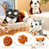 Sumind 9 Pcs Mini Plush Dog Stuffed Animals, Bulk Dog Plush Party Favors for Goodie Bag Fillers
