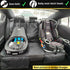 3 4Pockets Car Seat Protector, Under Child Car Seats Cover | Waterproof, Functional Rear Belts, Baby Carseat Cushion