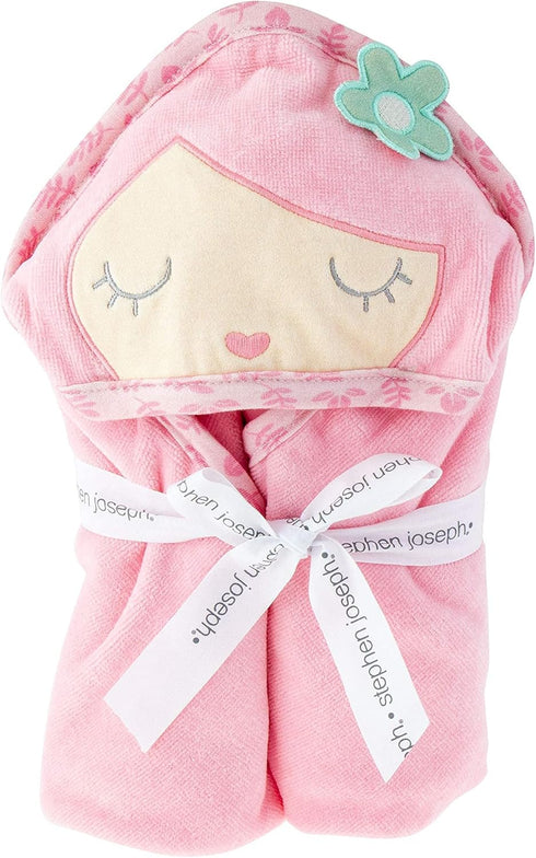 Stephen Joseph, Baby Hooded Bath Towel, Mermaid