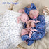 20 Inch 3 Aori Weighted Reborn Baby Doll - Hyper Realistic Lifelike Newborn Girl with Outfit, Collectible Soft Body