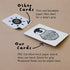Wee Gallery Art Cards for Baby - Durable High Contrast Black and White Animal Flashcards for Newborns