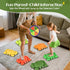 3 4 5 6 7+ TOPNEW Stepping Stones for Kids, Non-Slip Balance Stepping Stones for Promoting Children's Coordination