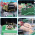3 Otters 115PCS Military Soldier Set - Army Men Playset with Box, Jeep, Helicopter & Action Figures