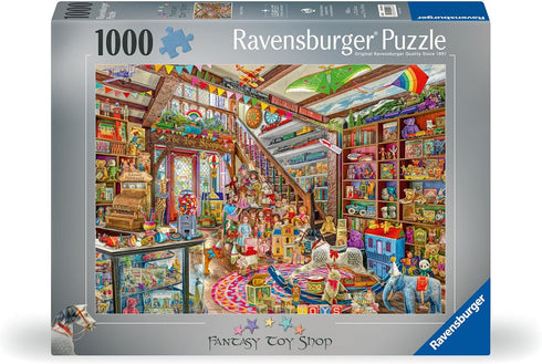 1000 Ravensburger - The Fantasy Toy Shop - Piece Jigsaw Puzzle - Stunning Imagery - Beautiful Rendition of The Ultimate