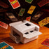 1-2 (2000mAh) Automatic Card Shuffler Deck, Rechargeable Card Shuffler Machine, Portable One-Press Electric Poker