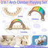(43 20 3 inch, ROYALAY Premium Climbing Arch Cushion for Kids, Arch Cushion Floor Cushion Toddler Nap Mat * * Apricot)