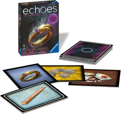 Echoes The Cursed Ring Audio Murder Mystery Game for Adults & Kids Age 14+
