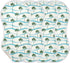 decor gift Summer 4 Pack 22x11in Cotton Muslin Burp Cloths Large Easy Care Beach Palm Tree Feeding Cloth for Babies boy