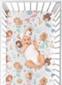 Sweet Jojo Designs Fitted Baby Crib Sheets (Ocean Mermaids) for Girls, Infant Nursery, Toddler Room - Standard Size