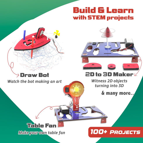 100+ 8-13 6 7 8 9 10 12 Butterfly EduFields STEM Toys for Ages Boys Girls | STEM Projects kit for Kids Years | Motor