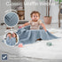 40 40 Comfy Cubs Waffle Weave Baby Blanket - x Cotton Blanket with Textured Design - Lightweight Swaddle for Bed, Crib