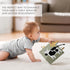 Soft Baby Book with Touch and Feel Pages, Cute Sensory Book for Babies 0-6 Months, Perfect for Baby Showers