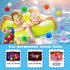100Pcs Soft Reusable Water Splash Balls, 2.4 Inch Soaker Ball Toys for Kids, Beach Pool Games with 1 Mesh Bag