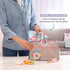 Grabease Toddler Spoon & Fork Set, Gray - First Stage Baby Utensils for Self Feeding, BPA-Free, 4+ Months