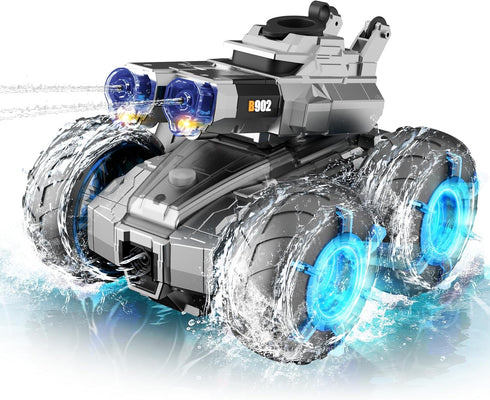 ZHYLLO 3-in-1 Remote Control Car RC Boat & Water Gun Amphibious Remote Control
