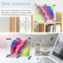 Extra Large 3D Pin Art Toy Board Game for Ages 5-7, Rainbow Sensory Fidget Toys for Kids