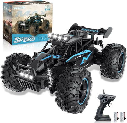 Carox Remote Control Car, 2.4GHz 25KM/H High Speed RC Car, 1:18 Off-Road