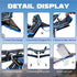 8-12 Rc Plane, Remote Control Airplane for Boys Kids Adults Toy Flying Airplane Skyriders Rc Jet Easy to Fly Outdoor