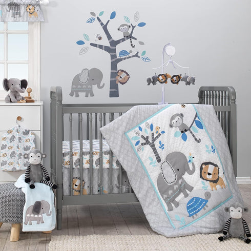 Bedtime Originals Bulb Jungle Fun Lamp with Shade