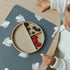 12" 17") Blooom Placemat for Baby, Toddler & Kids | Wipeable, Reusable and Eco-Friendly | Baby Weaning Placemat