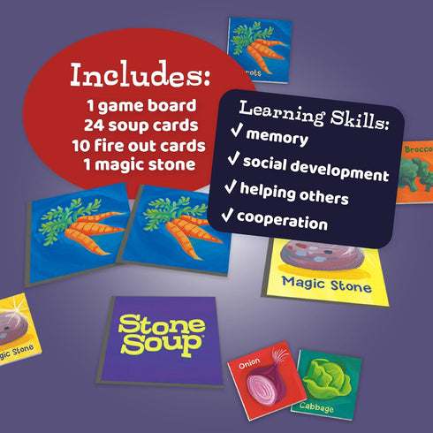 Cooperative Memory Matching Game: Stone Soup for Kids
