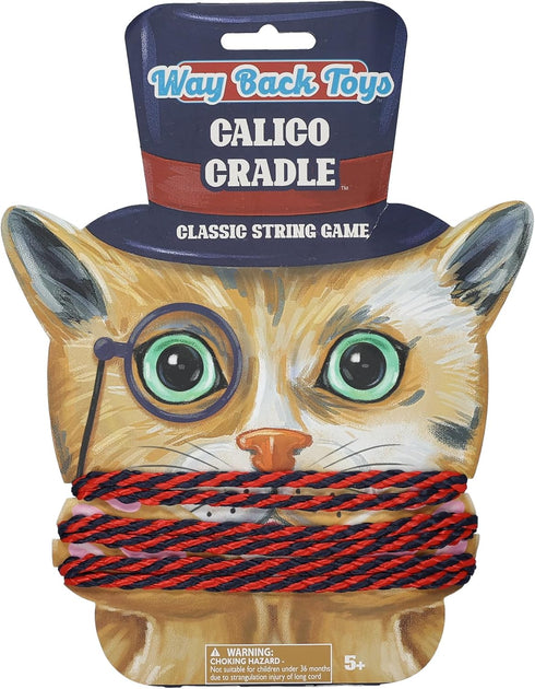 Continuum Games Way Back Toys Calico Cradle, Steady Hands Skill Game for Ages 5 and Up