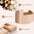 Wooden Building Blocks Set for Kids, 24 PCS Rainbow Gem Cubes Stacking Blocks, Montessori Stacking Toy for Ages 3-6