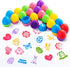 24 JOYIN Pcs Easter Egg Stampers Toys for Easter Eggs Hunt Game, Basket Stuffers Fillers, Kids Gifts, Party Favor, Self