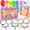 klmars Bracelet Making Party Favors for Kids,24 Bracelet Wands Crafts for Girls