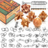Brain Teaser Wooden Metal Puzzles - Easter Gifts for Kids Teens Brain
