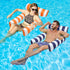 TIWISSES 2 Pack Inflatable Pool Floats 4-in-1 Pool Hammock with Bottom Mesh 3