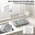 Countertop Baby Bottle Drying Rack Organizer Stainless Steel Large Glass Water Bottle Dryer Holder with Diatomite Stone