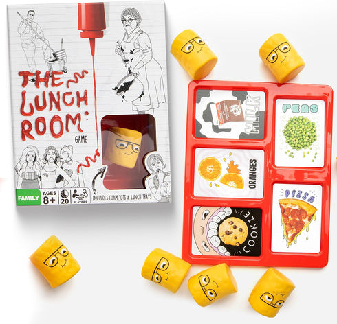 The Lunch Room Family Card Game Fast Paced Food Fight Party Game