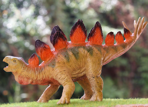 Gemini&Genius Stegosaurus Toy for Kids, Dinosaur Action Figure, Sculpting & Texture Dino Collection, Great Gift for Kids
