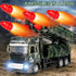 Youlechen 8 3 4 5 6 Army Toys for Boys, Military Toys with Missiles, Army Truck Toy with Light & Sounds, Die-cast