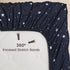 3 Pack PHF Soft Bassinet Sheets, Space Breathable Comfy Cradle Sheets for Baby Boys Girls Neutral, No Slip Universal