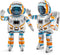 Jenaai 2 Pcs 53 Inch 4d Standing Inflatable Spaceman Astronaut Balloons, Large