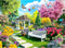WSCXSC Jigsaw Puzzles 500 Pieces for Adults,Spring Puzzles 500 Pieces Adult Puzzles Games