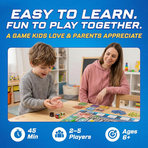 510) Super Trains: First Ride Kids Train Board Game (Ages | Easy to Learn Family Game | Competitive with Kindness
