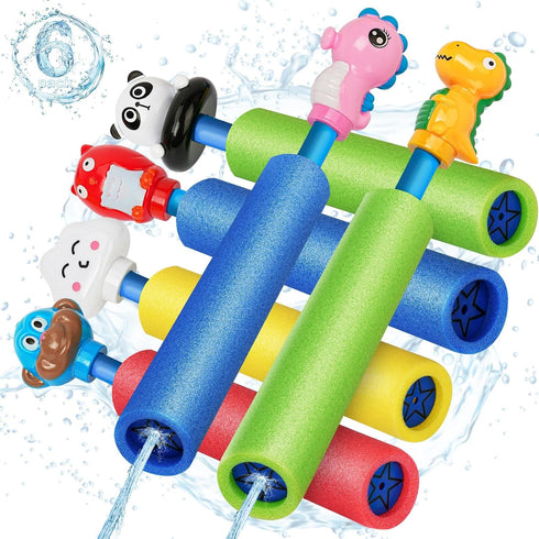 Water Guns - 40 Ft Range Squirter Gun for Swimming Pool Beach Summer Party Outdoor Water Toys for Ages 4-12