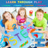 60PCS Kids(10 Pop Tubes, Fidget Sensory Toys, Party Favors,Birthday Gifts,Goodie Bag Stuffers, Classroom School