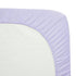 TL Care Heavenly Soft Chenille Fitted Mini Crib Sheet 24" x 38", Cozy Lavender Sheet for Boys and Girls