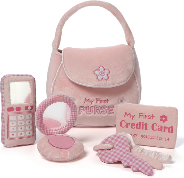 Baby GUND Play Soft Collection, My First Purse 5-Piece Plush Playset with