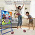 Throwing Target Game for American Football, Outdoor Fun for Kids 6-12, Perfect for Parties and Gatherings