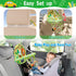 Dr.Rapeti Baby Travel Car Seat Toy for Rear Facing Infants 0-12 Months - Double Sided Activity Entertainment Gift